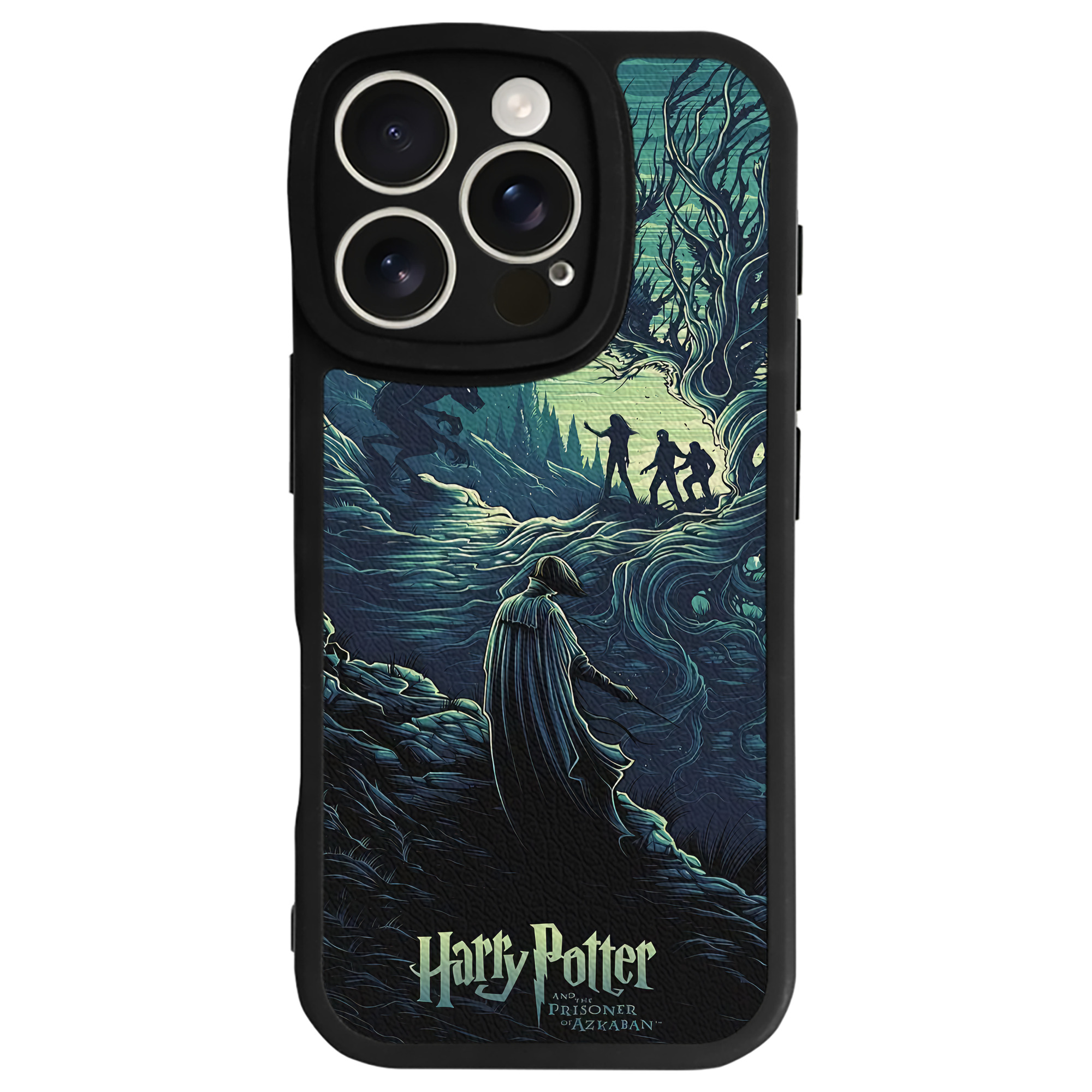 （画像用） Harry Potter ハリー・ポッターシリーズ 【iPhone 16シリーズ対応】シリコンスマホケース（レザー調） 材質：シリコン